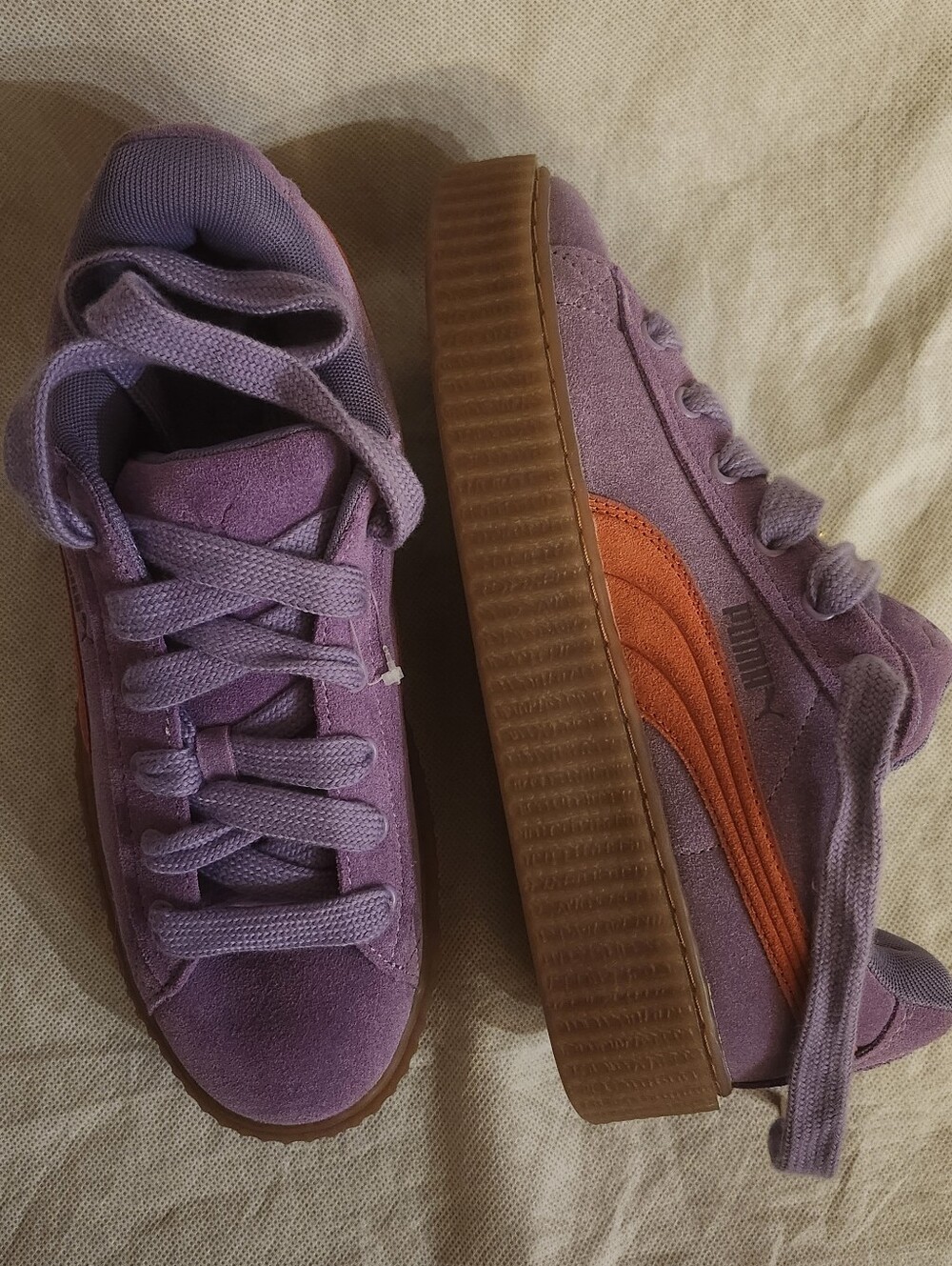 PUMA Women's x Fenty Creeper Phatty Low Top Sneakers Sz 9.5